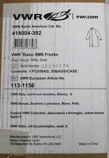 VWR Basic Frocks 113-1156 SMS Protection Anti-Splash Barrier
