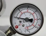 Linde C300/2A-3B Gas Pressure Regulator, Brass/Cr Plated, 200 BAR In, 3 BAR Out
