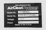 Airclean Systems AC632DB Airclean 600 PCR Workstation with UVTect Control
