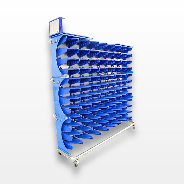 Innovive AS-10-002 Single Sided Mouse Rack Caging System with Exhaust