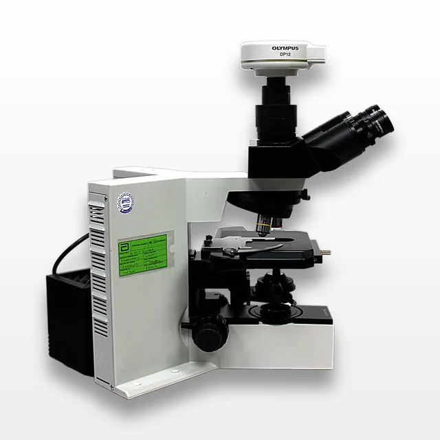 Olympus BX50F4 Microscope BX50 Series with Halogen Lamp & Camera