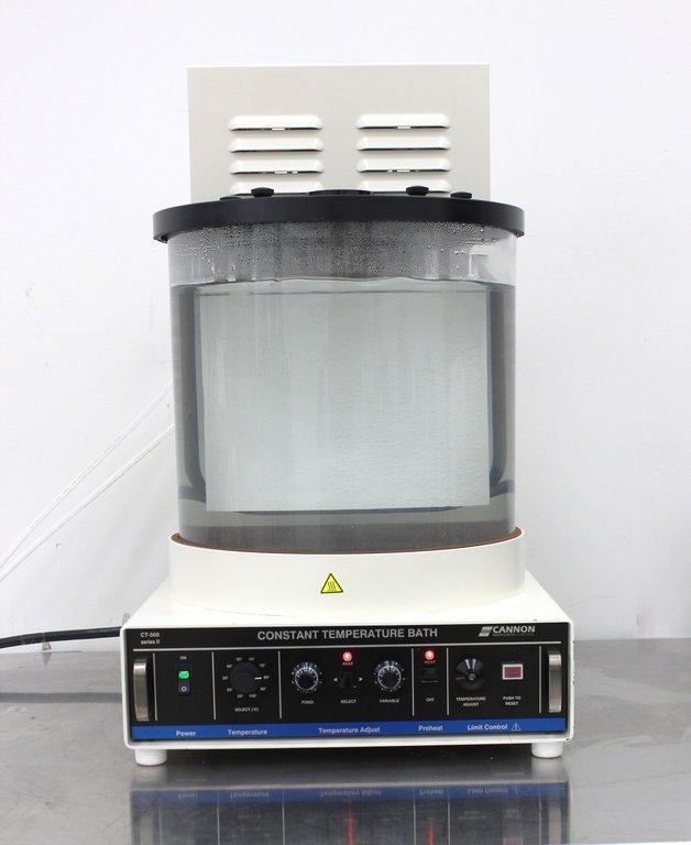 Cannon CT-500 II Constant Temperature Bath, Chiller, Water Bath, 120V, Used