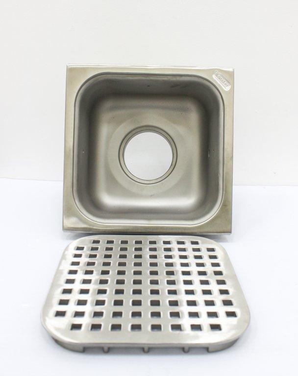 Smith 3002-3007 Stainless Floor Drain with Nickel Bronze Top Turnkey System