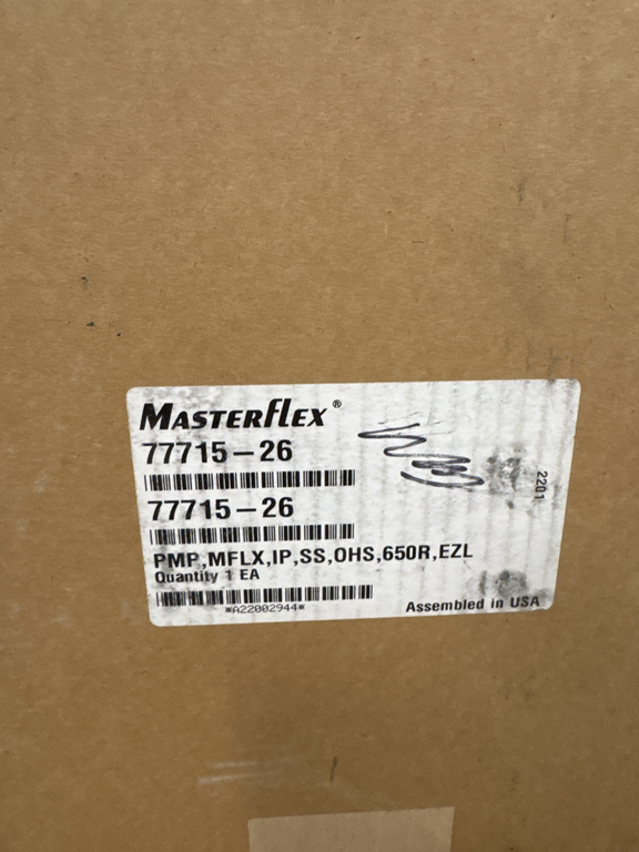 MasterFlex 77715-26 Peristaltic Pump Controller Integrated New