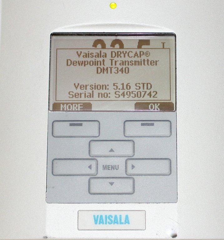 Vaisala DMT340 Dewpoint Temperature Transmitter 120V Used For Industrial