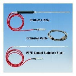 Ace Glass 12307-44 Sensor,pt100,PTFE/SS,600M Temperature Sensing Device