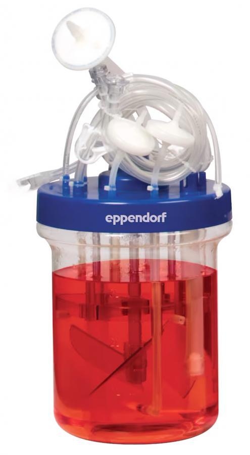 Eppendorf BioBLU Bioreactor 5c Microsparge-C1 M1363 Cultivation Rigid Tank