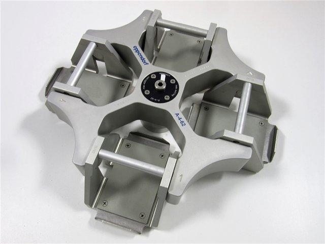 Eppendorf A-4-62 Centrifuge Rotor 4000 RPM Max Load 4x1.1Kg Turnkey
