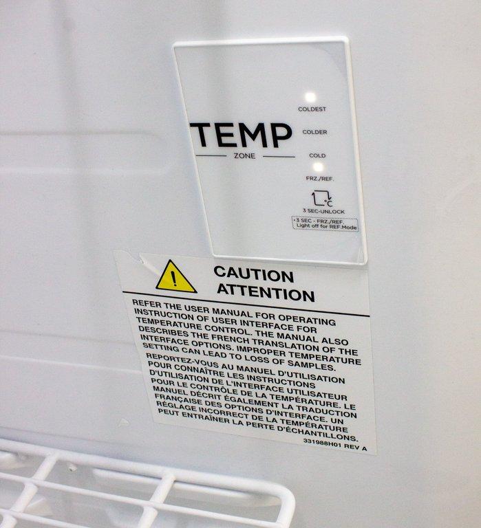 Thermo TSV20FPSA Freezer Refrigerator Combo 21cu ft -12C to -24C & 1C to 12C