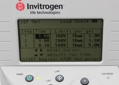 Invitrogen PowerEase 500 Power Supply for Electrophoresis Equipment G 100-120V