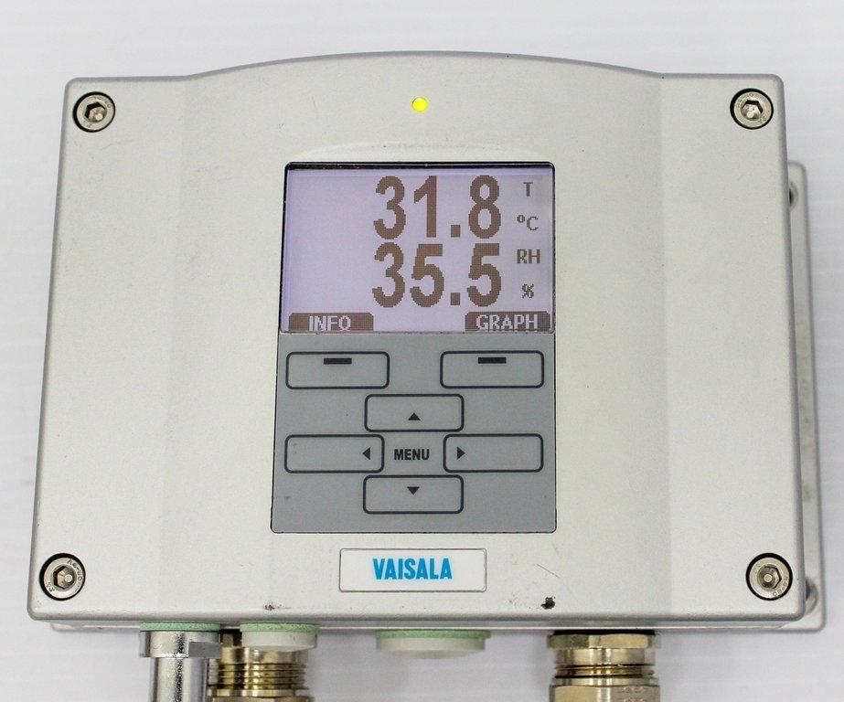 Vaisala DMT340 Dew Point Temperature Transmitter Remote Display Used