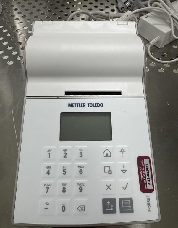 Mettler Toledo P-58RUE Printer Label Printer Excellent Condition 80