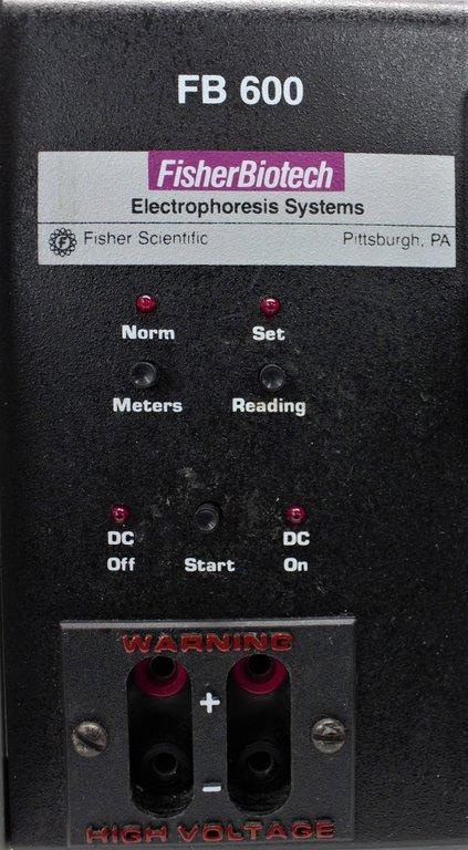 Fisher Biotech FB 600 Electrophoresis System Power Supply 4000V 200W