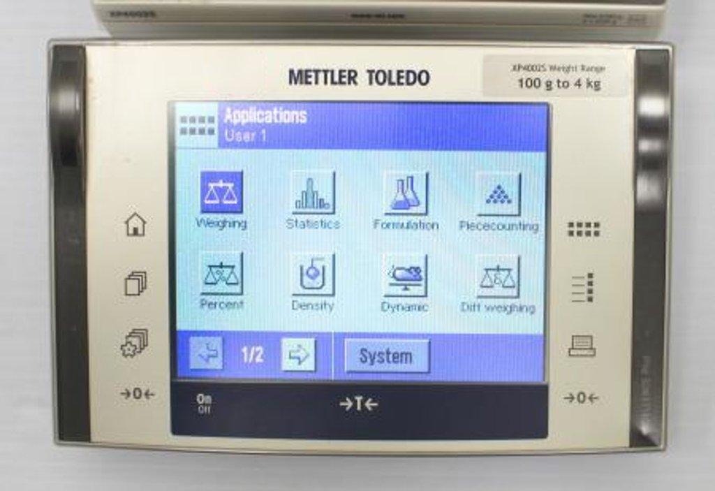 Mettler-Toledo XP4002S Precision Balance with 0.01g Accuracy and 120V Operation