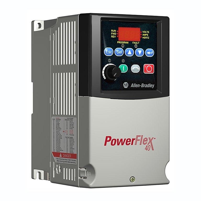 Rockwell PowerFlex 40 AC Drive 0.75kw Frequency Converter Automation