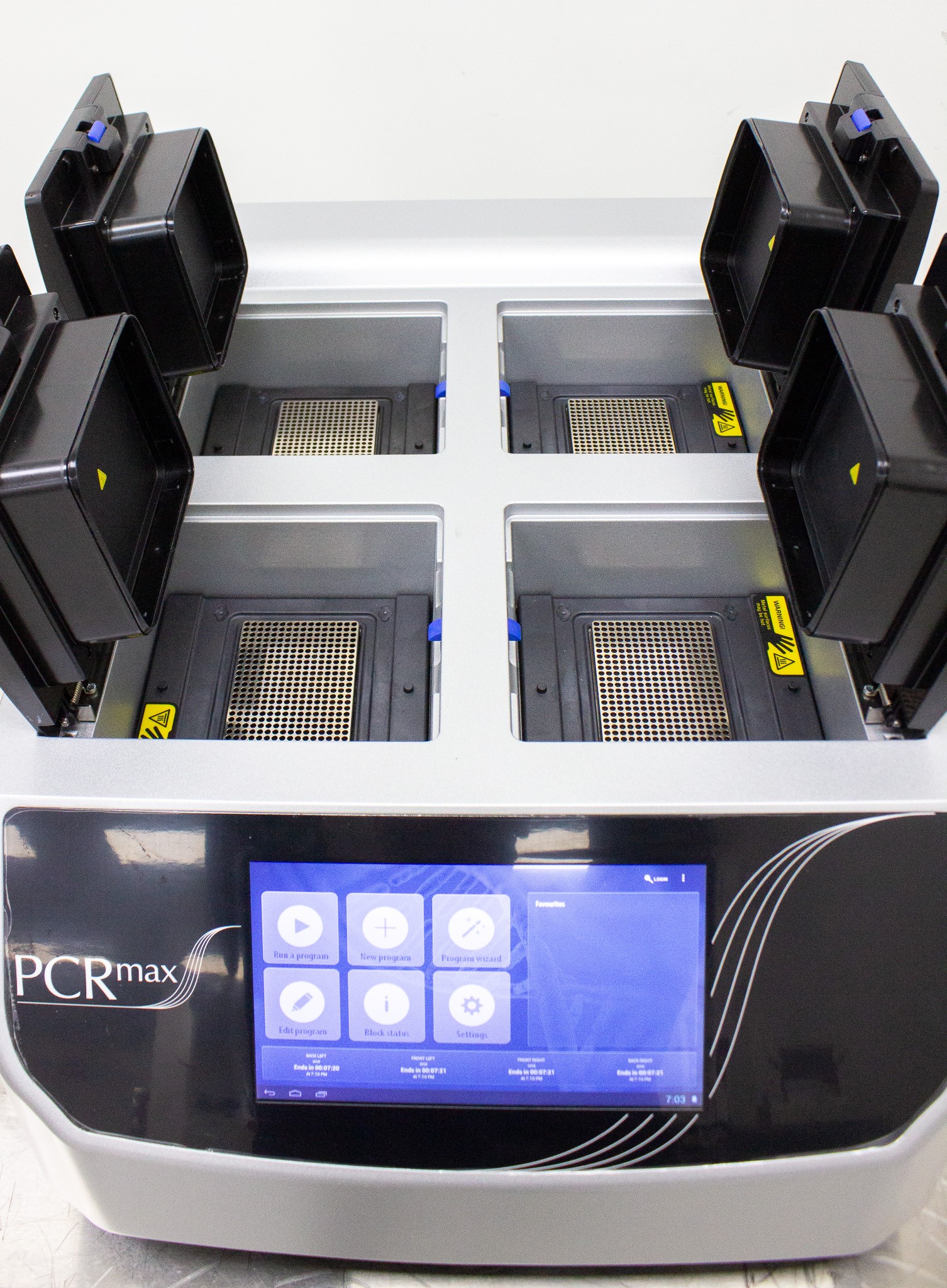 Cole Parmer Alpha Thermal Cycler PCR Equipment Quad 384-Well Block System