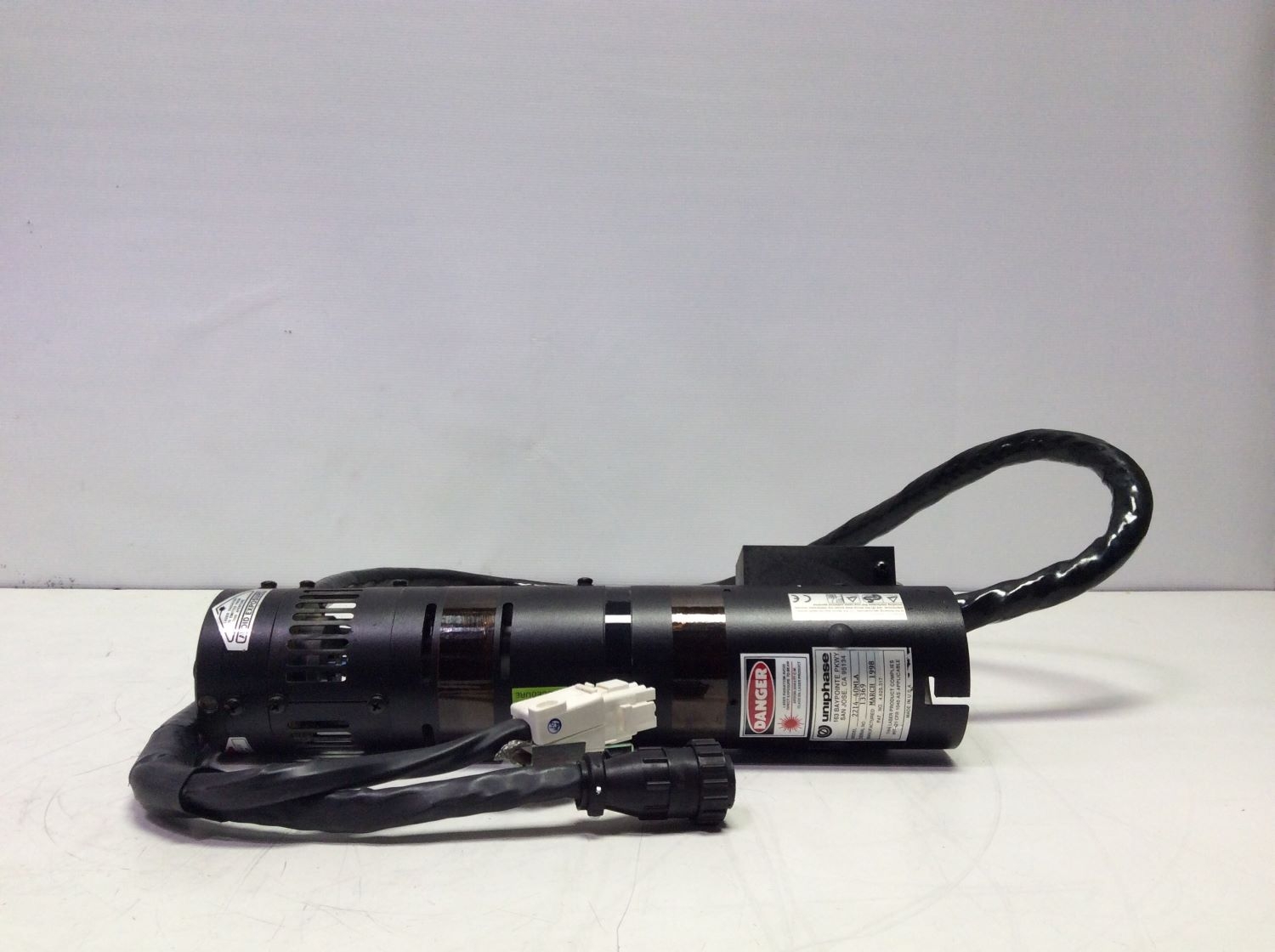 Uniphase 2214-40MLA Blue Argon Ion Laser Head - Used, Fair Condition
