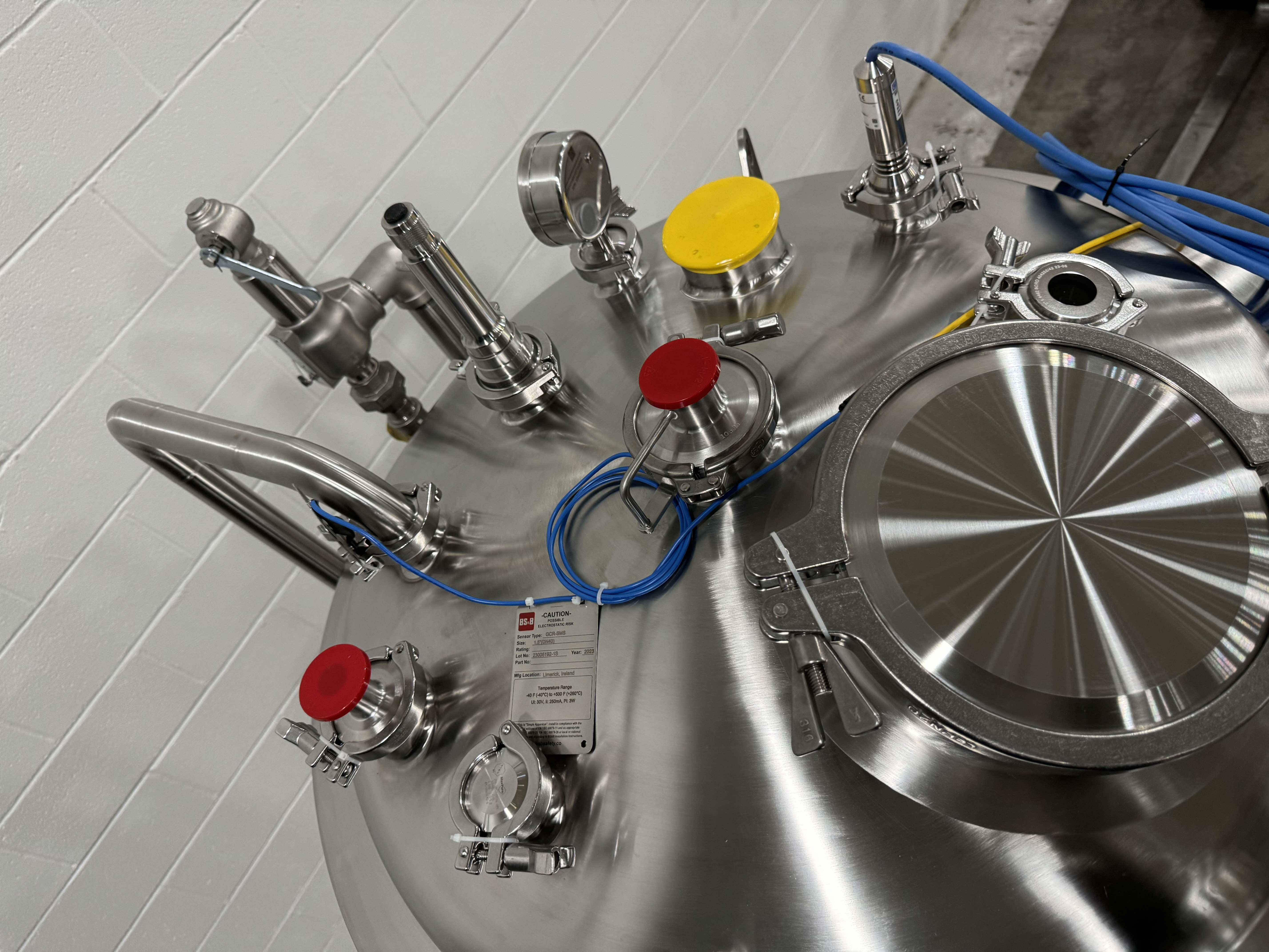 T&C 500L Stainless Steel Vessel 120V 50/60Hz Sanitized New