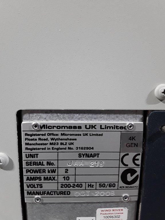 Waters Synapt G1 Mass Spectrometer Analytical Accessory Fair Condition 2008