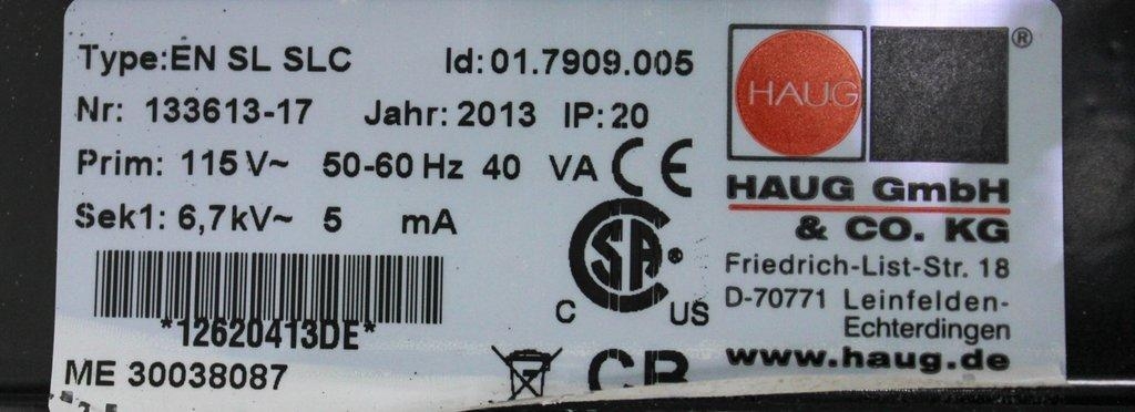 Mettler Toledo EN SL SLC Power Supply Kit for HAUG Ionizing Systems 115V