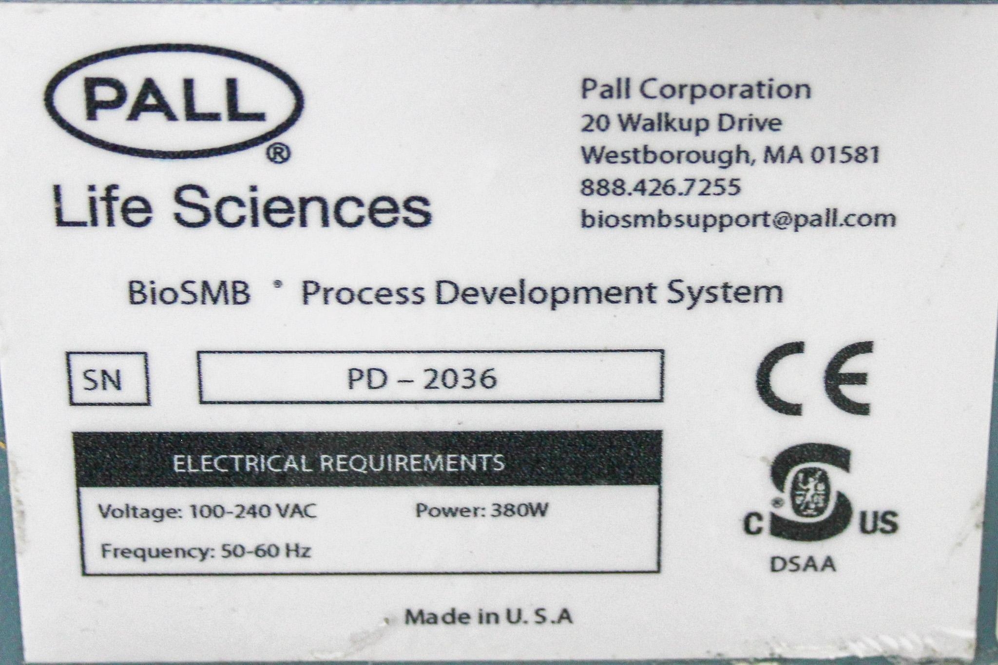 Pall Cadence BioSMB PD Process Chromatography System 700 mL/min Flow