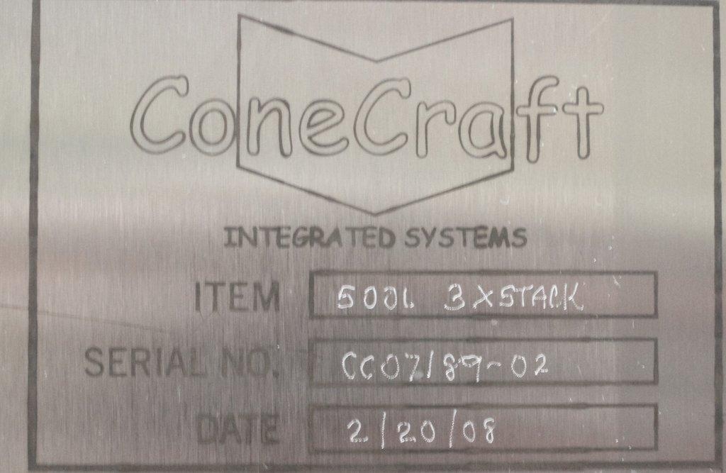 ConeCraft BPC 500L Buffer Stationary BPCP Configurations 2008 Functional