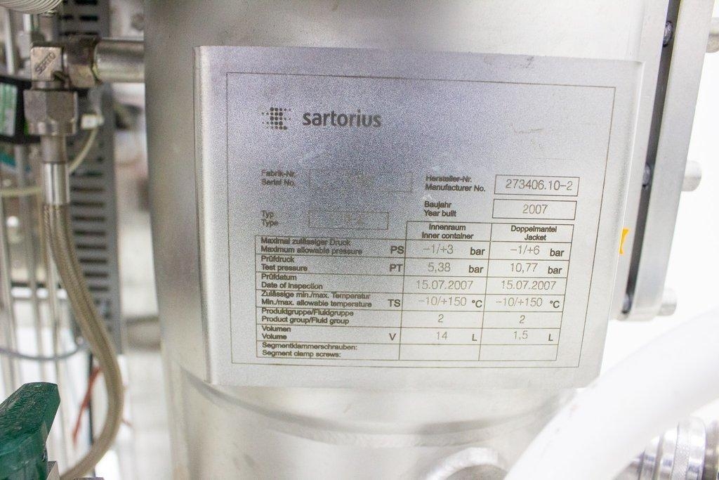Sartorius BioStat C-DCU Bioreactor/Fermentor System with DCU Control