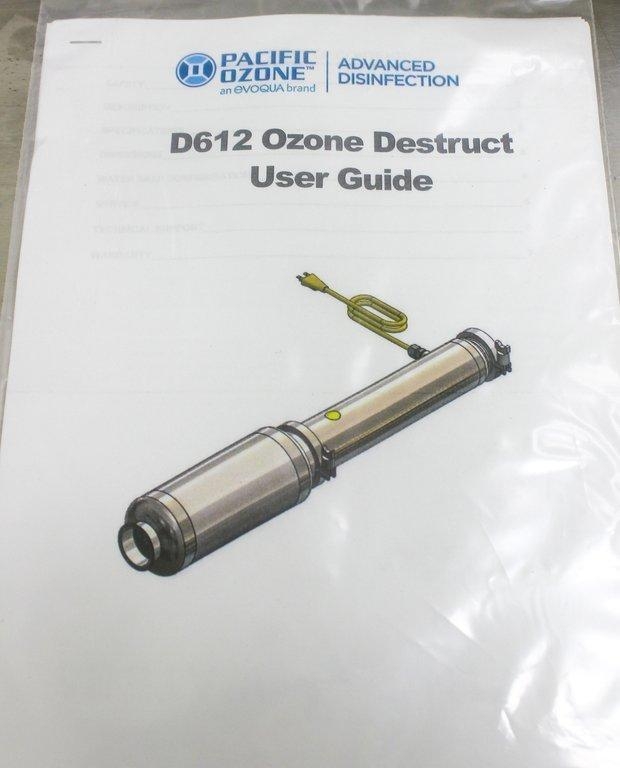 Evoqua PGS Peak Ozone Generator Industrial Disinfection System Integration
