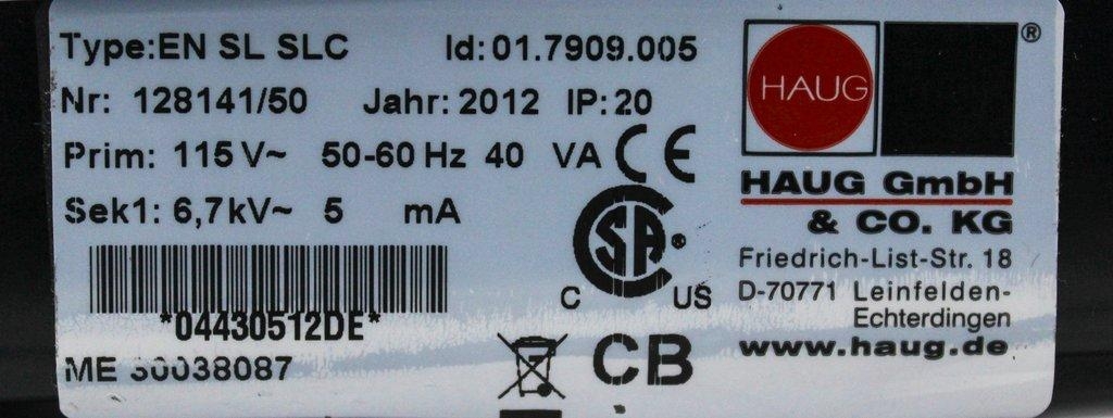 Mettler Toledo EN SL SLC Antistatic Power Supply for Balances