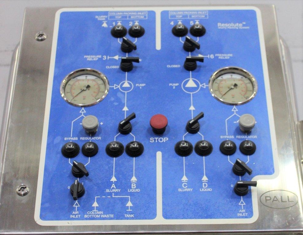 Pall Resolute Manual Slurry Packer SK-4770 Chromatography Station Mobile