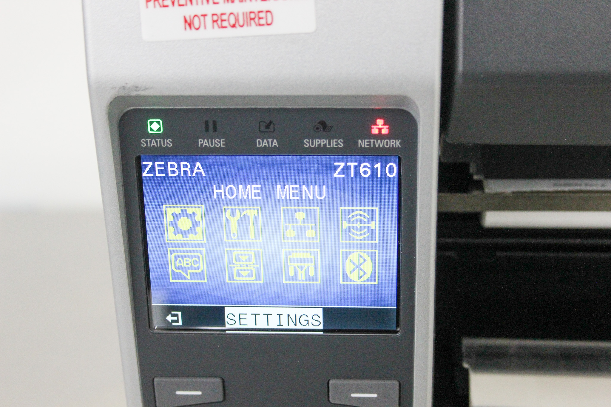 Zebra ZT610 Industrial Label Printer, High-Speed, RFID Ready