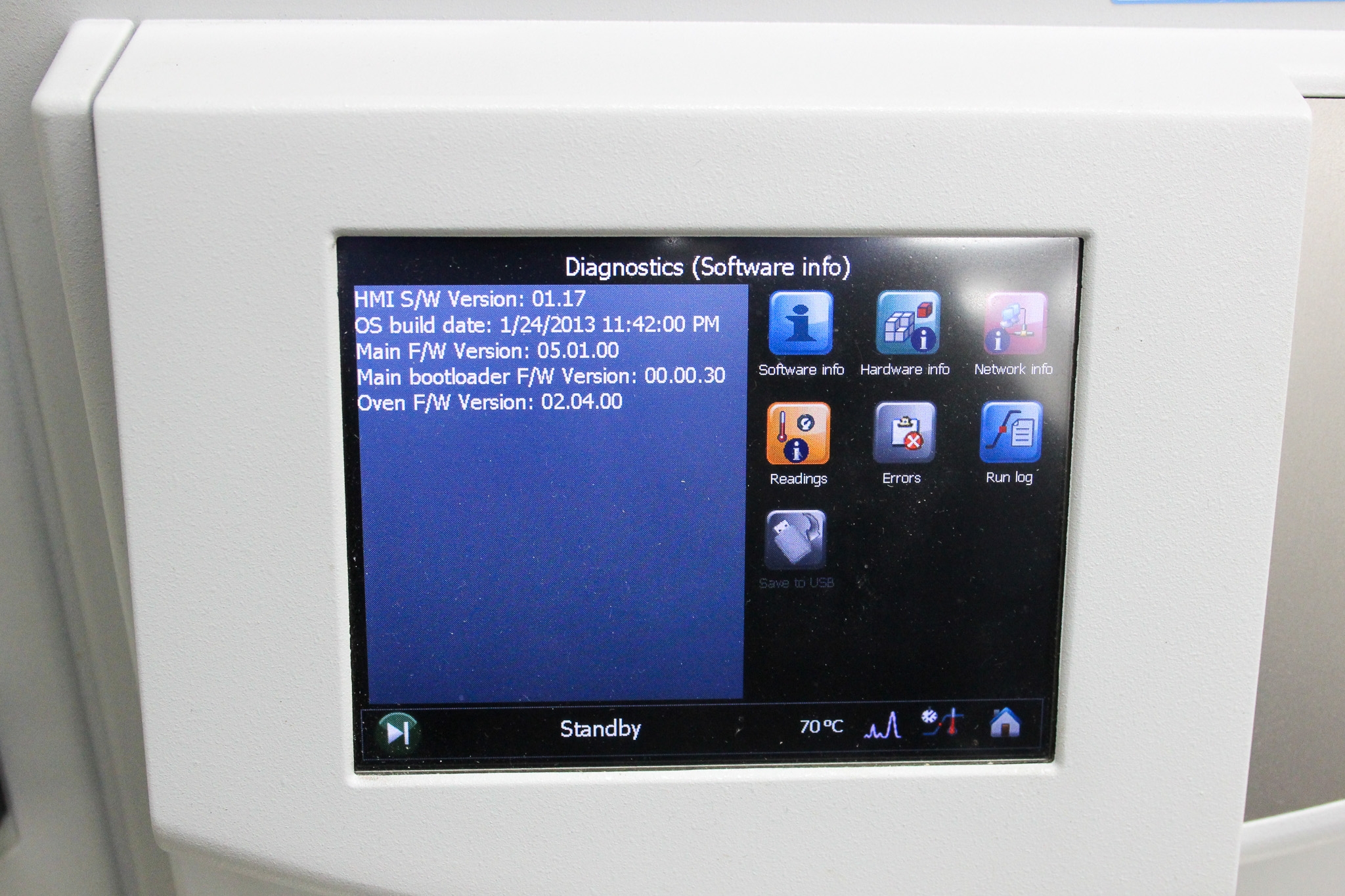 Thermo Trace 1310 Chromatograph System Gas Chromatography Oven