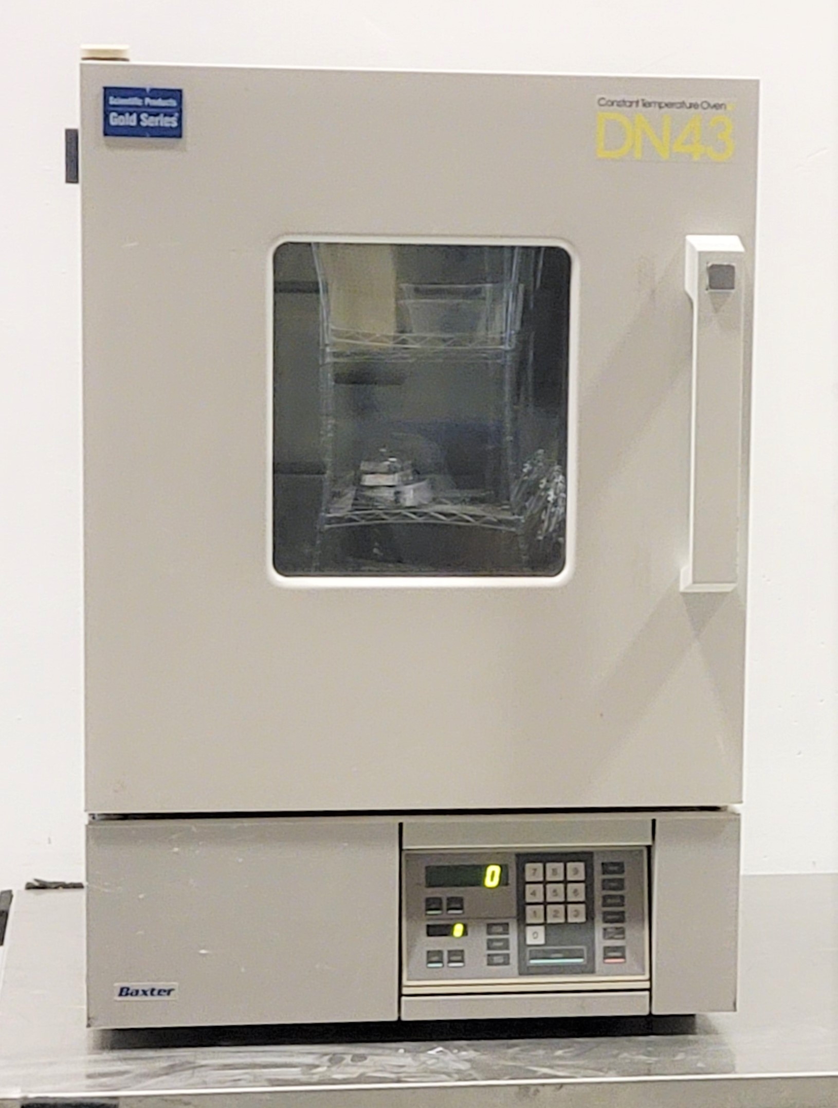 Baxter DN-43 Oven 3.2 cu ft Ambient 40C-260C Programmable Parts Non-Working