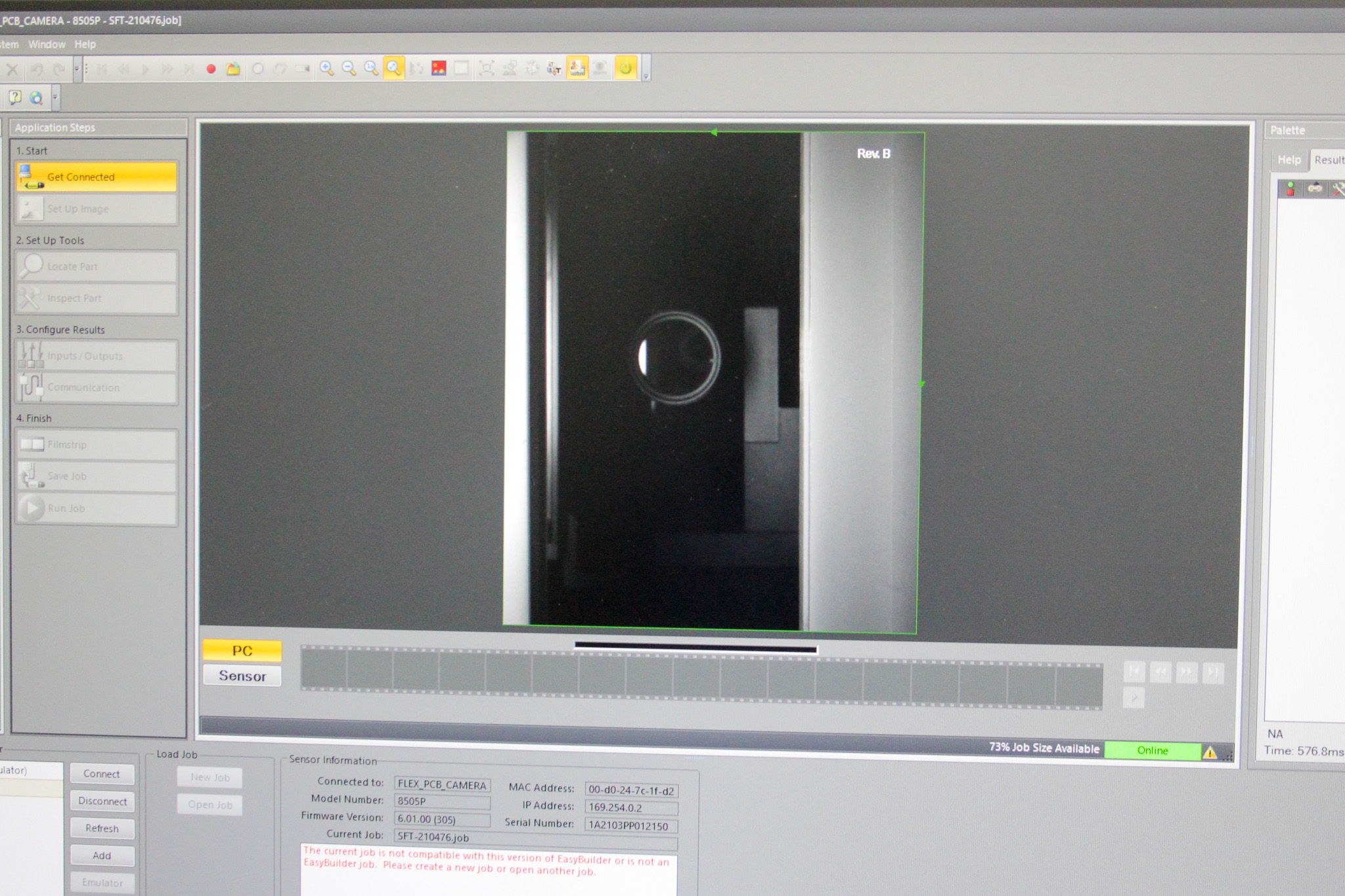 MesaBiotech Custom Accula Cartridge Workstation with Vision System