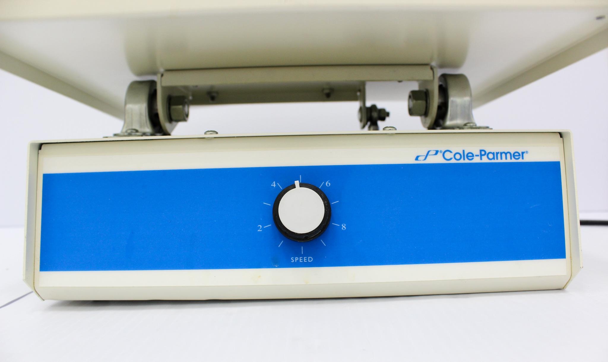 Cole Parmer 51401-00 Rocker Shaker 2-65C, 160 RPM, 10lb Platform