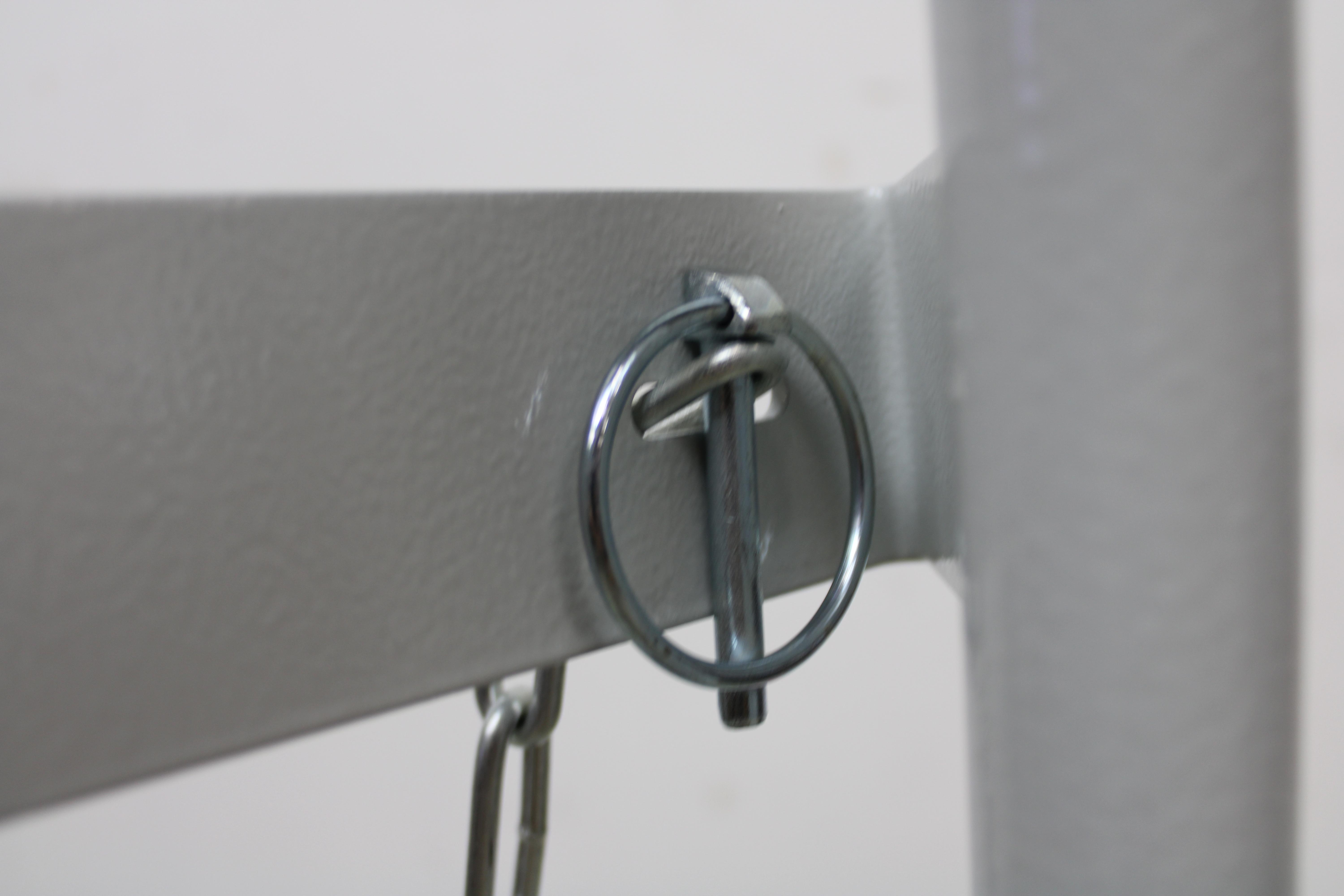 Facility Gas Cylinder Trolley Double Chain Blickle Wheels