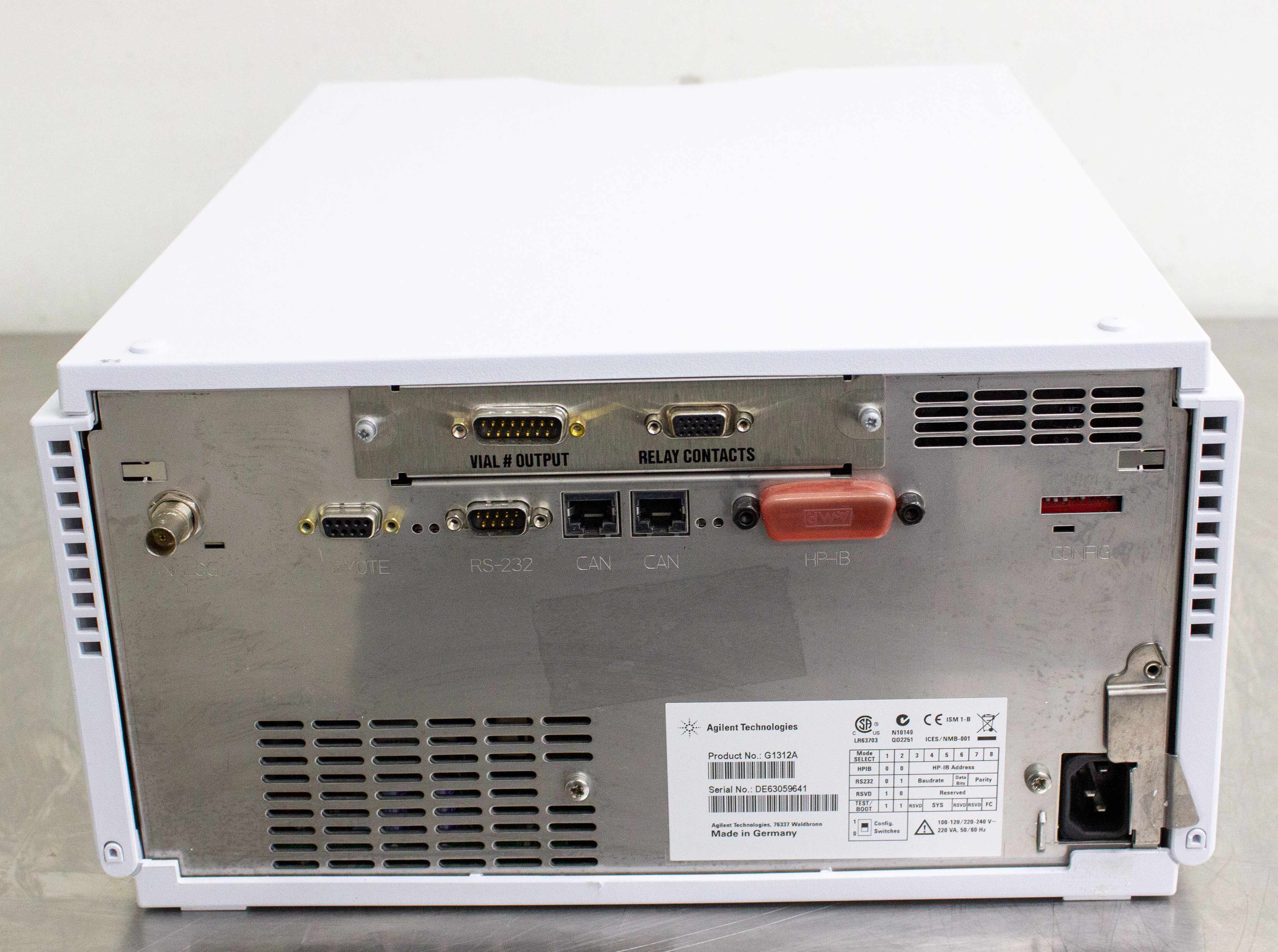 Agilent G1312A Binary Pump High-Pressure Mixing 0-400 Bar Range USA
