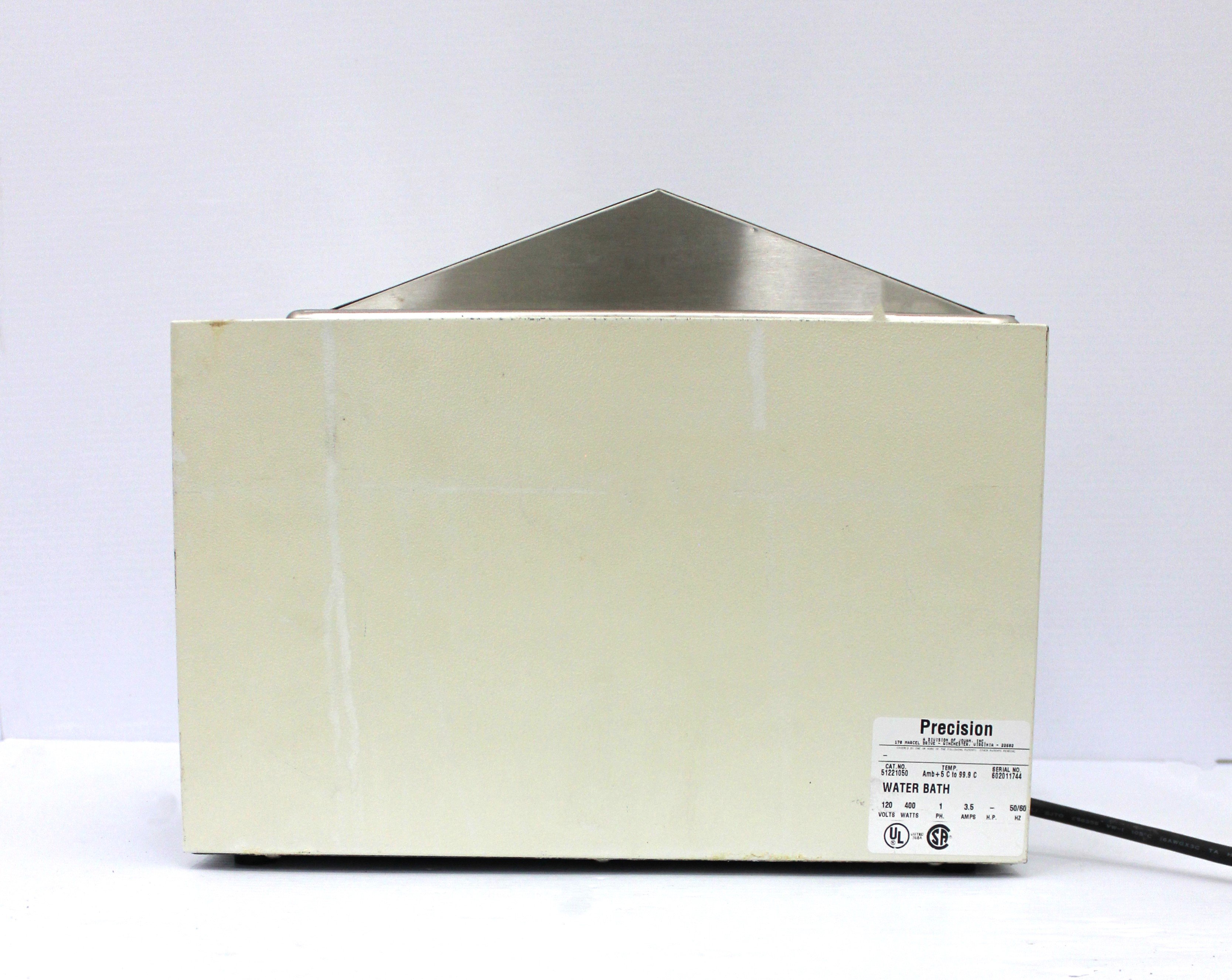 Precision Microprocessor Controlled 280 Series Water Bath 3 Gallon Digital PID