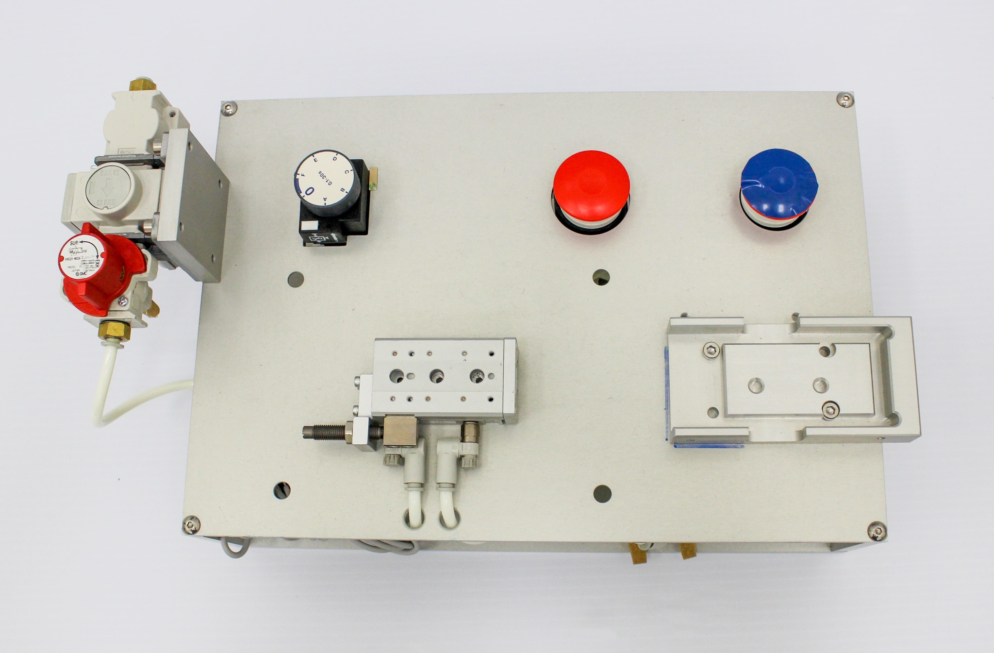 SMC MXS8-30P Slide Table Regulator Pneumatic Actuator Used Condition