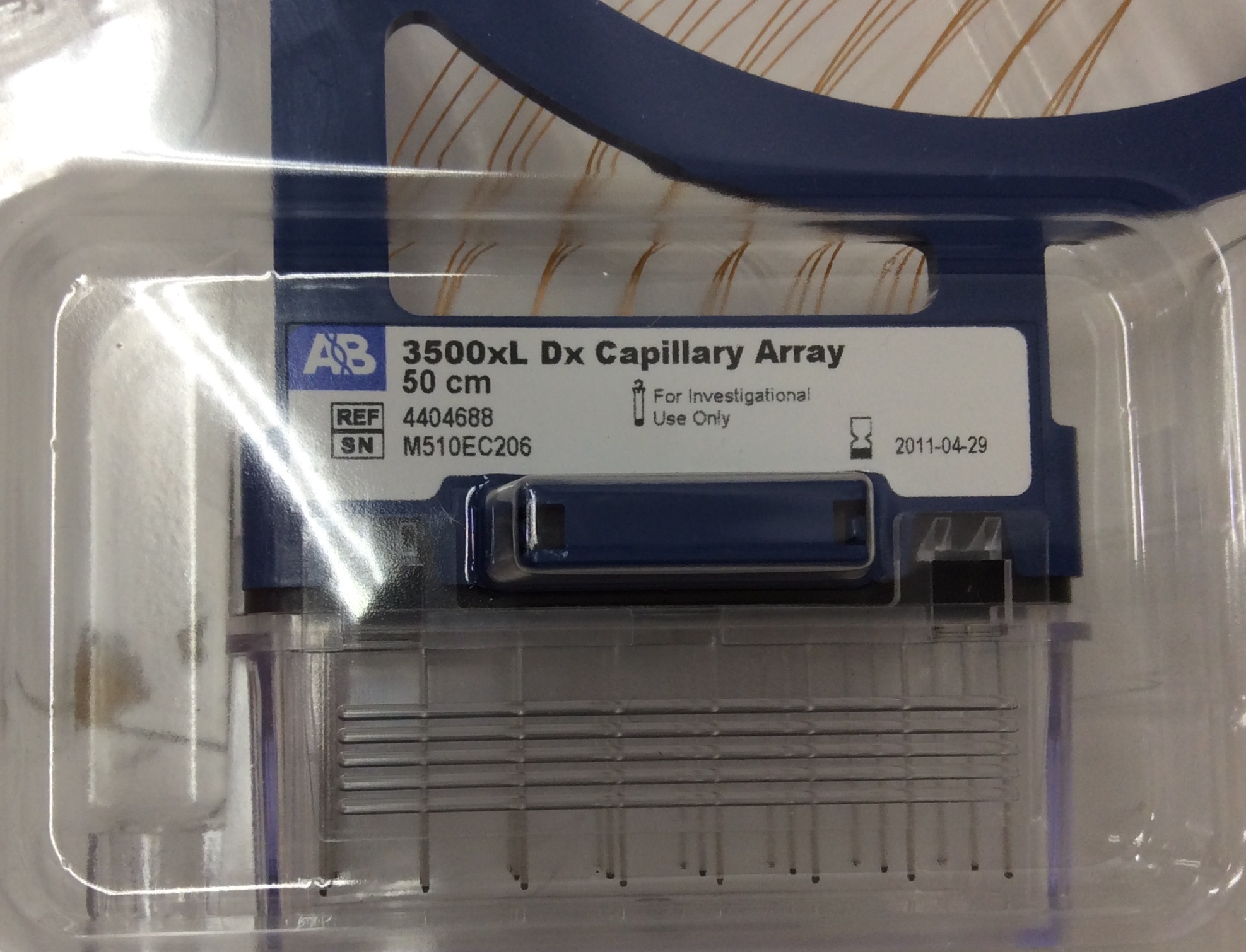 ABI 4404688 Genetic Analyzer Accessory 8-Capillary Forensic Use Installed