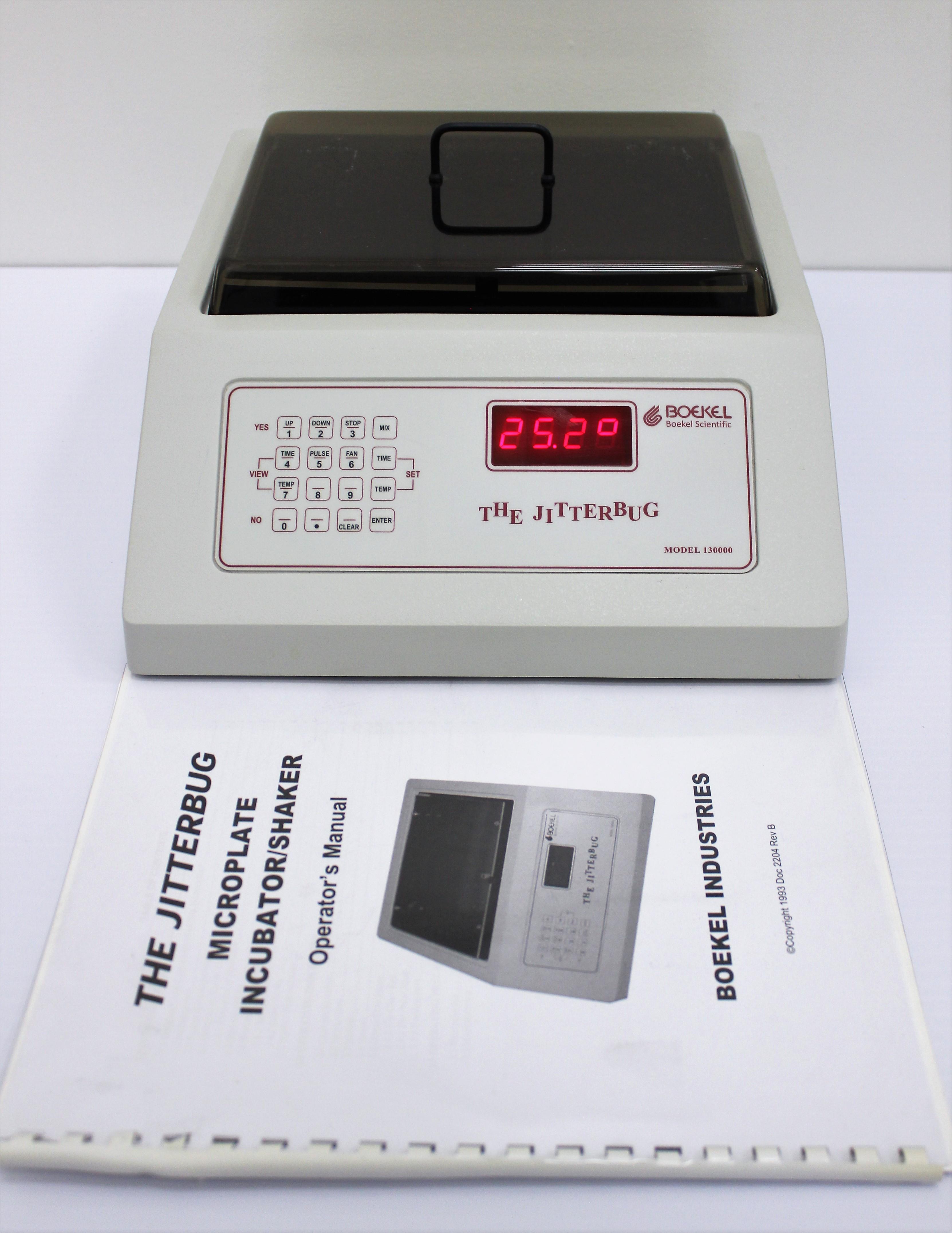 Boekel 130000 Microplate Shaker THE JITTERBUG 575-1500 RPM Heated System