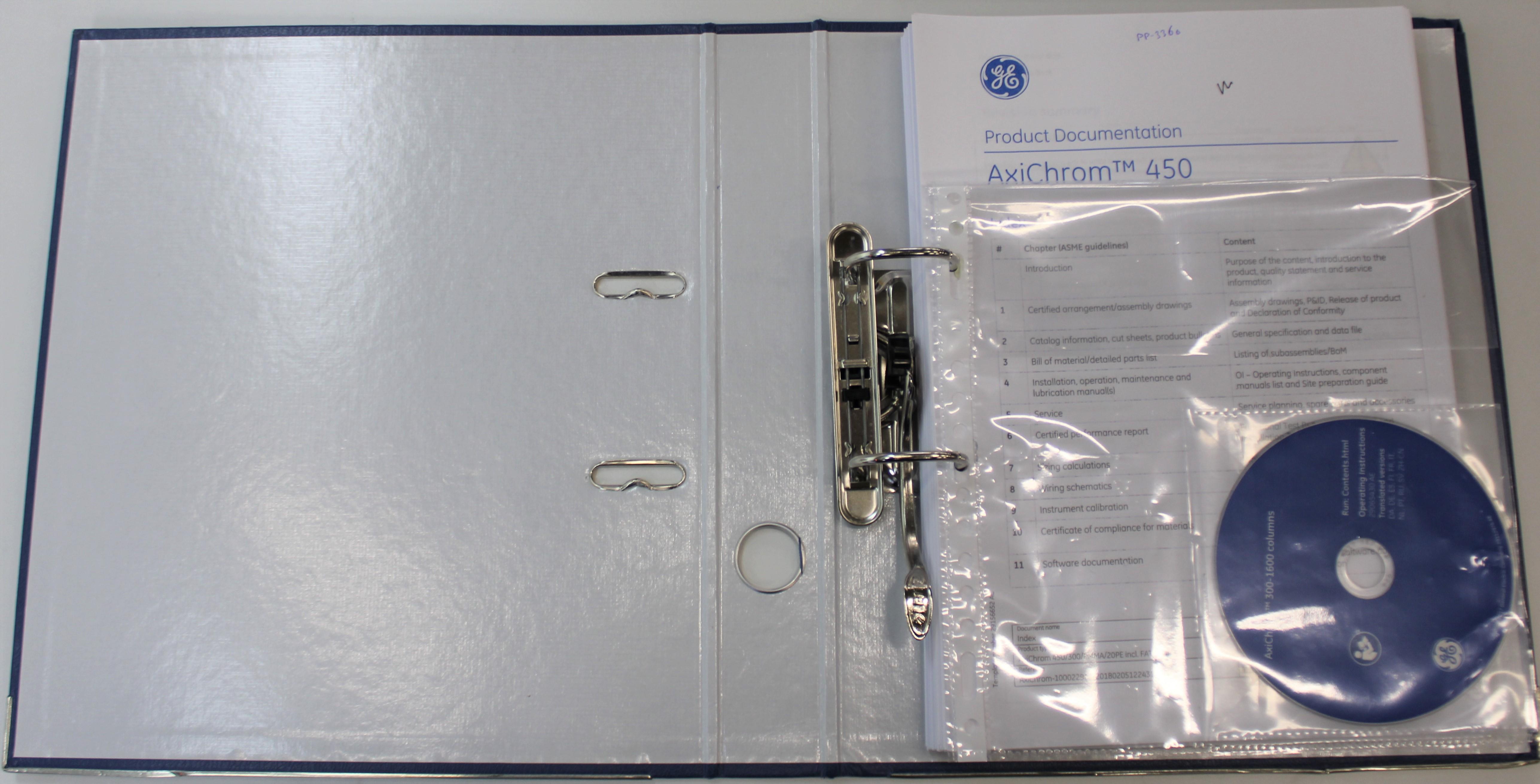 GE AxiChrom 450/300 Chromatography Column, 48L, 2-30C, 2018, Columns