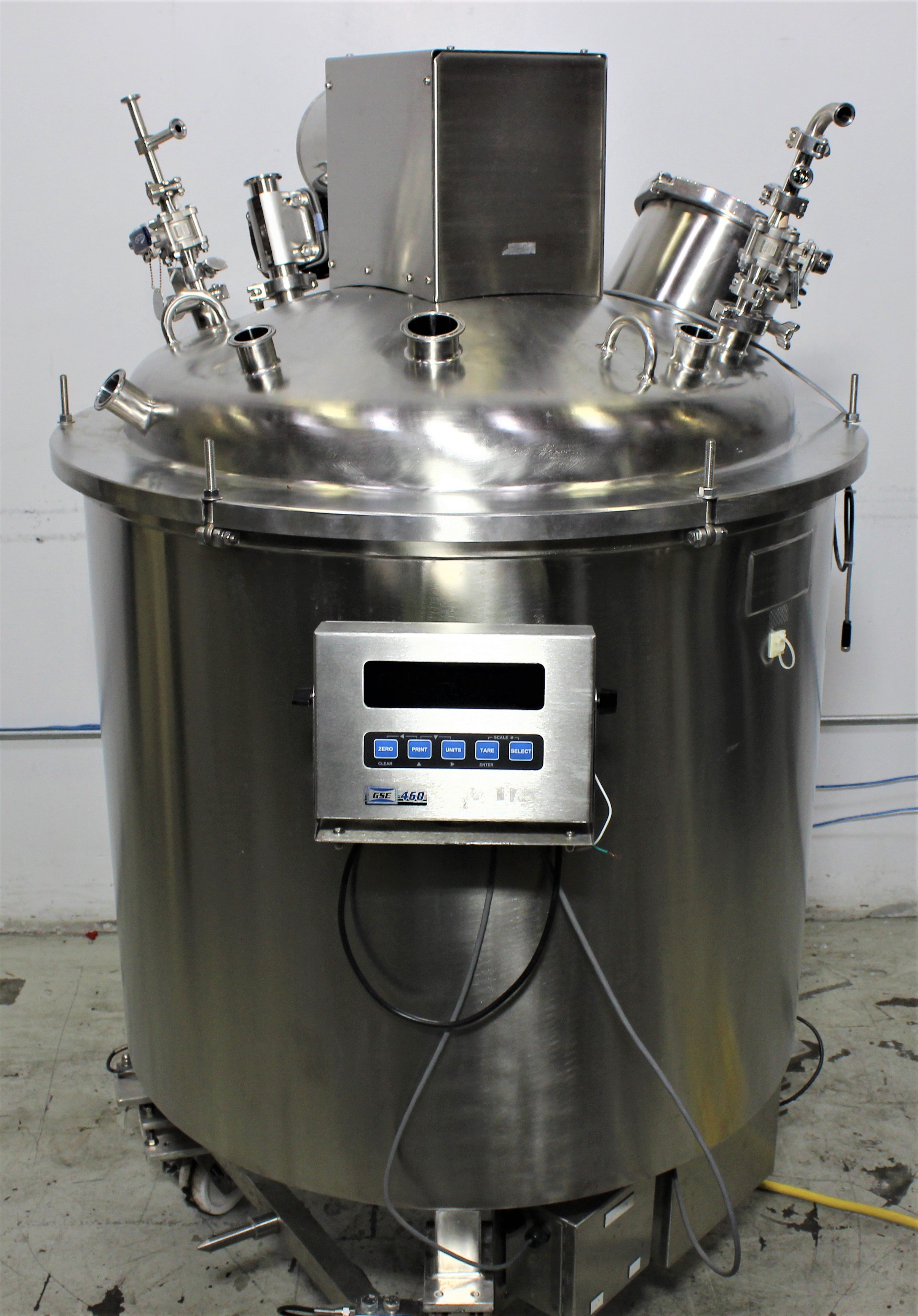 Ross RD1661A 100 Gallon Mixer Vessel 29.5Hg Vacuum 10 PSI Pneumatic Locks