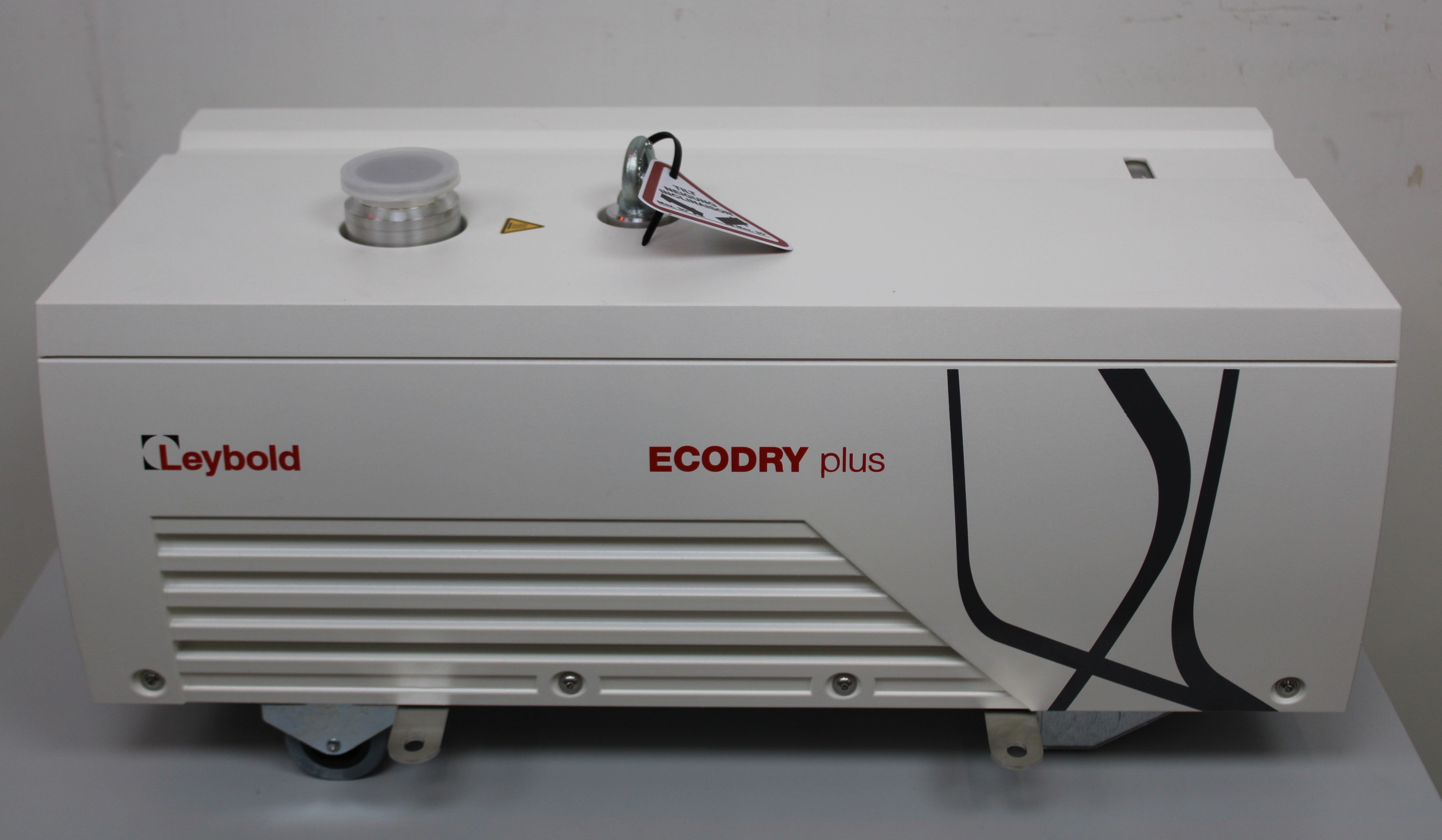 Leybold Ecodry 65 Plus Analytical Vacuum Pump Quiet 40-55m/h Used