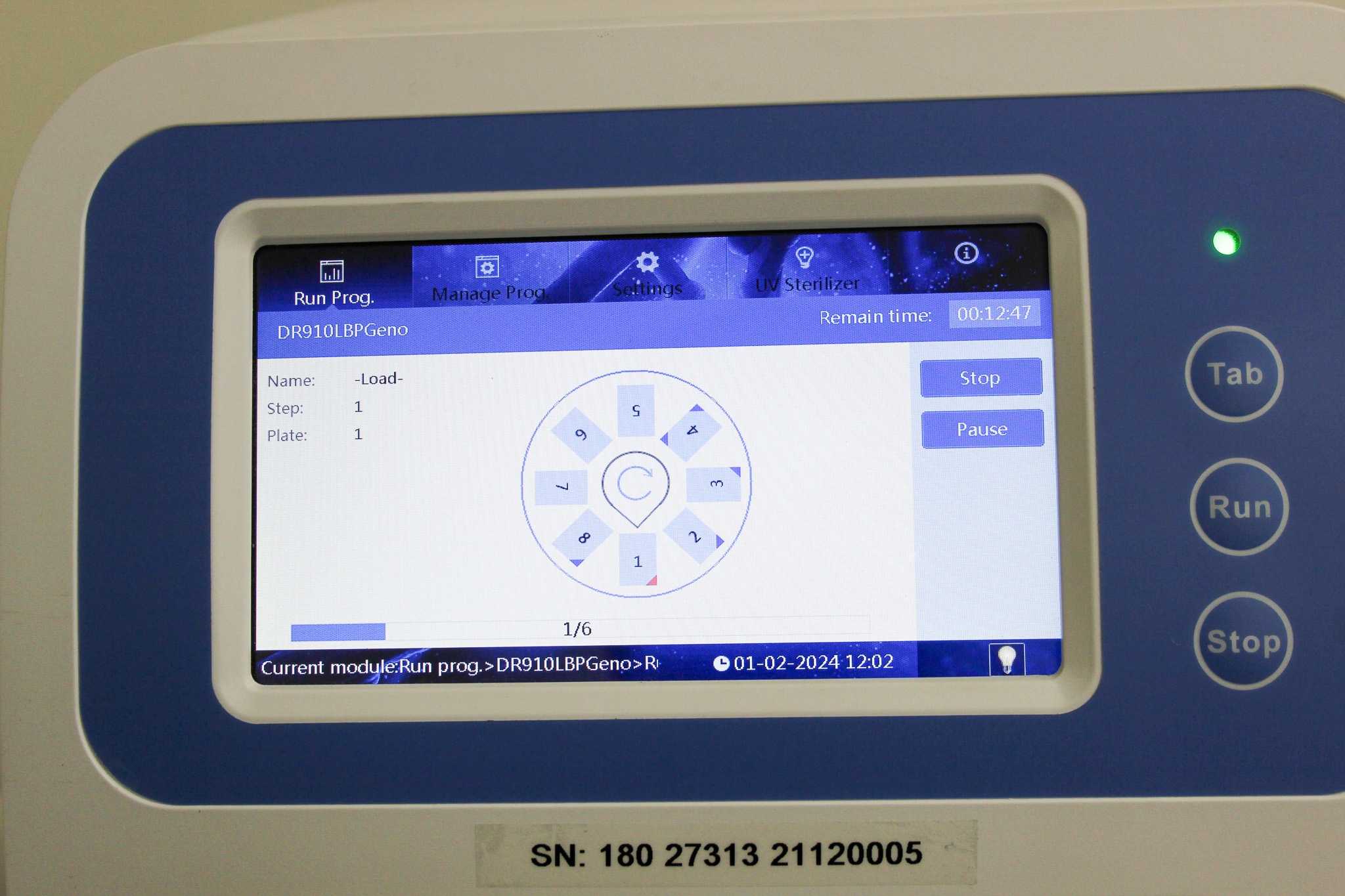 BP Genomics pureMAGX 96 Automated DNA/RNA Purification System 96 Well Plate