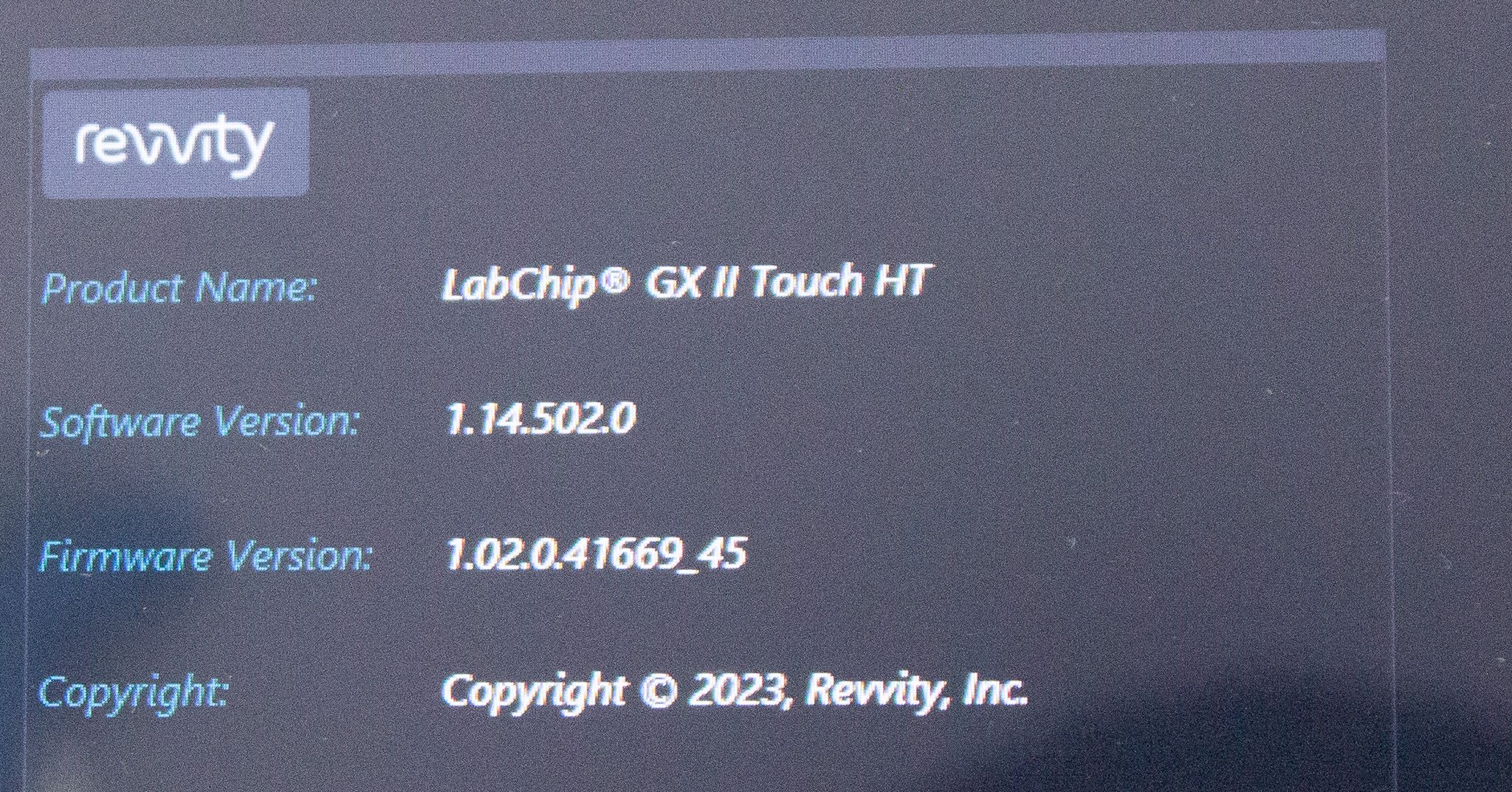 Perkin Elmer LabChip GX II Touch Protein Analyzer System 384 Samples 42s