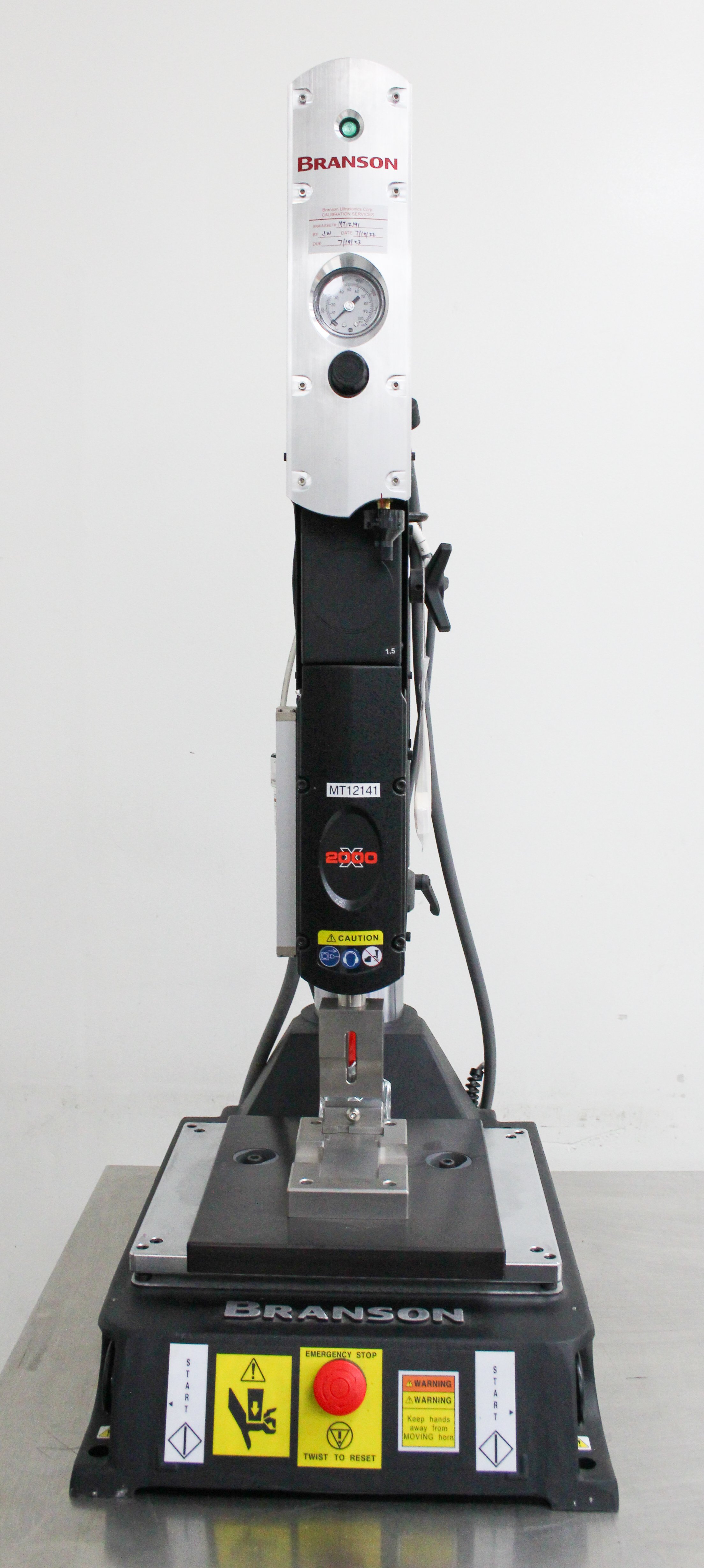 Branson Actuator AED 1.5 2000X Series Ultrasonic Welder Manual/Automated Use