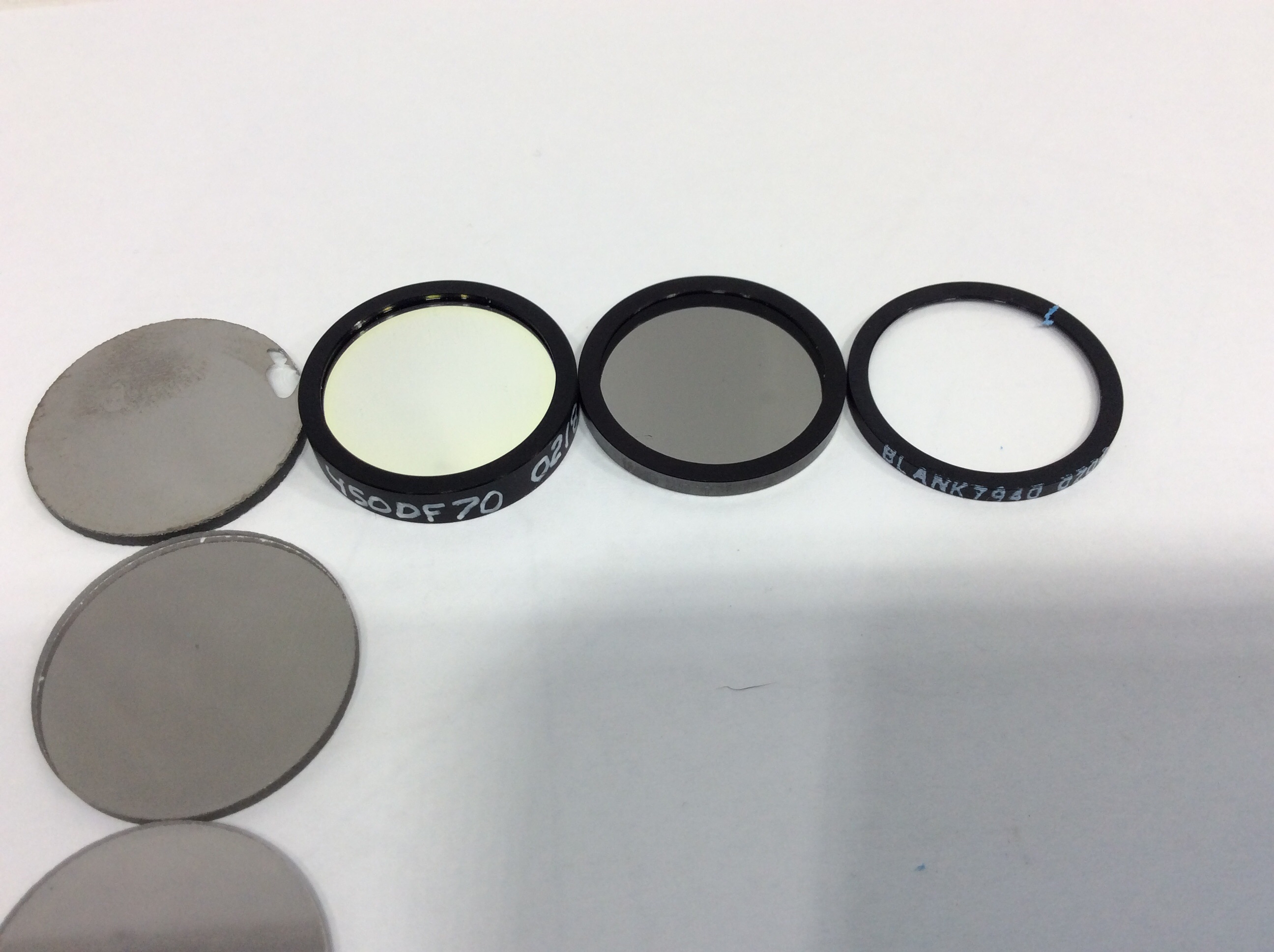 Edmund Achromatic Lenses Optical Microscopy Turnkey Functional Set Includes Case