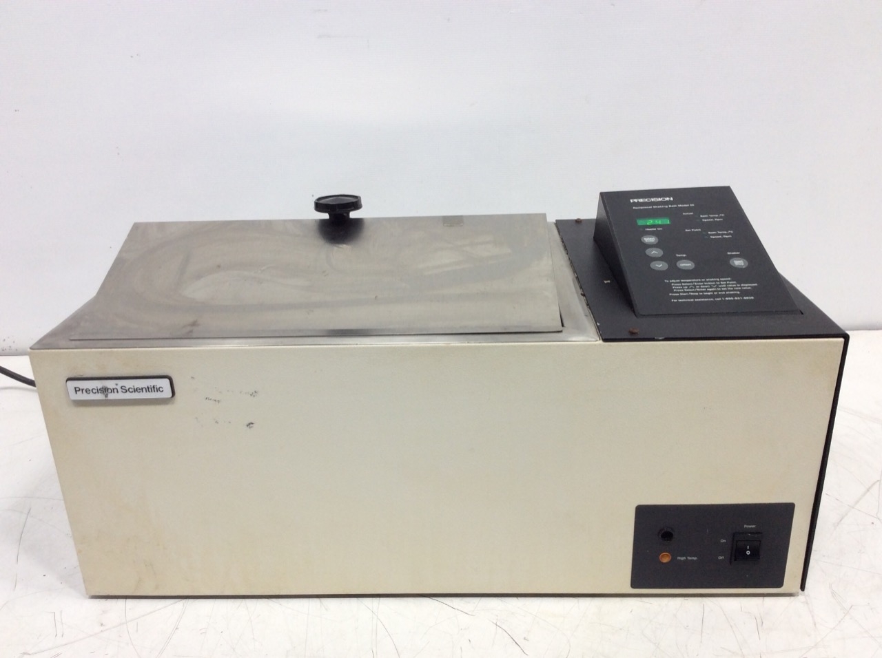 Precision Scientific Water Bath Model 25 – High-Performance Bath, 99.9°C