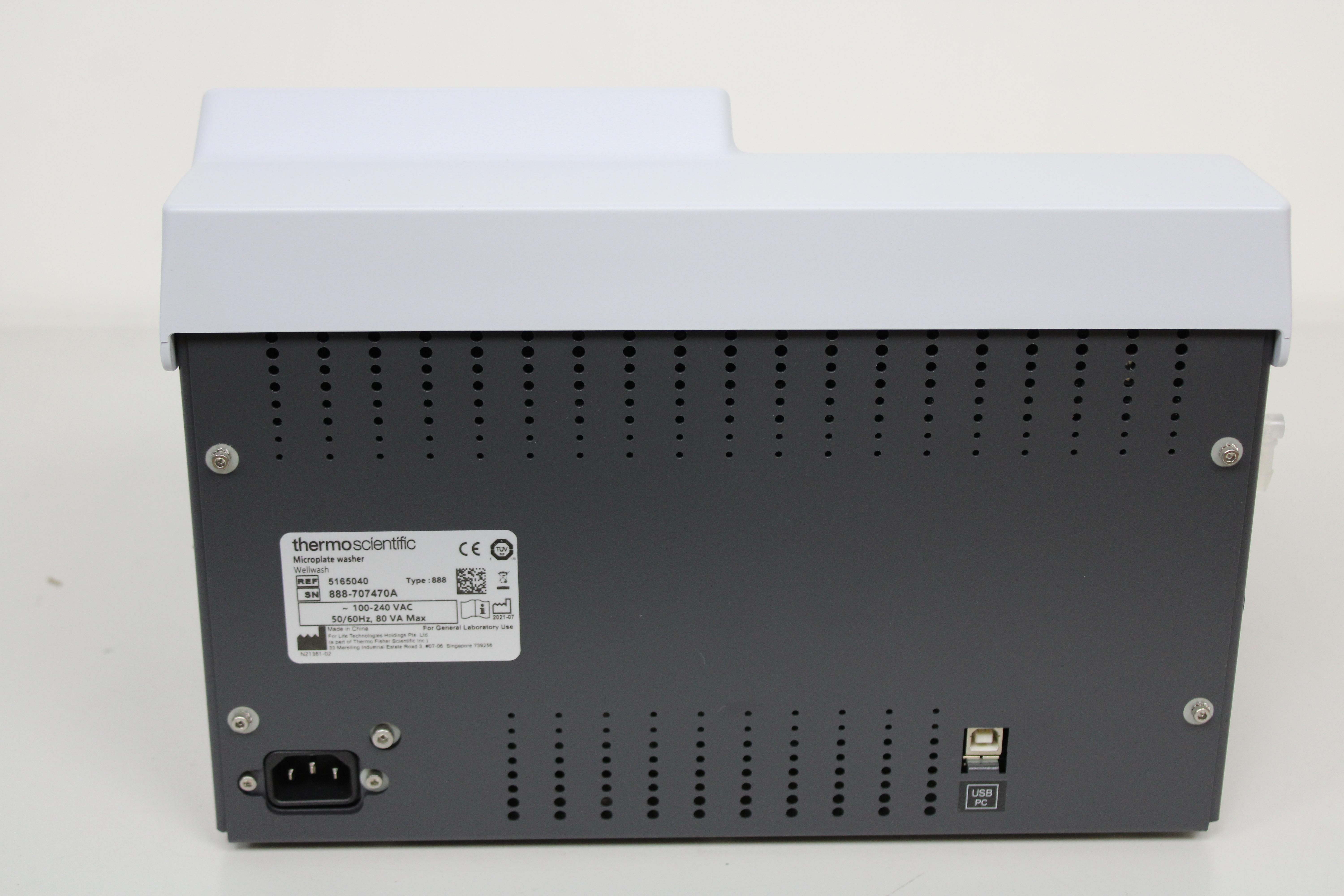 Thermo Microplate Washer Wellwash 5165040 Liquid Handling Security 120V